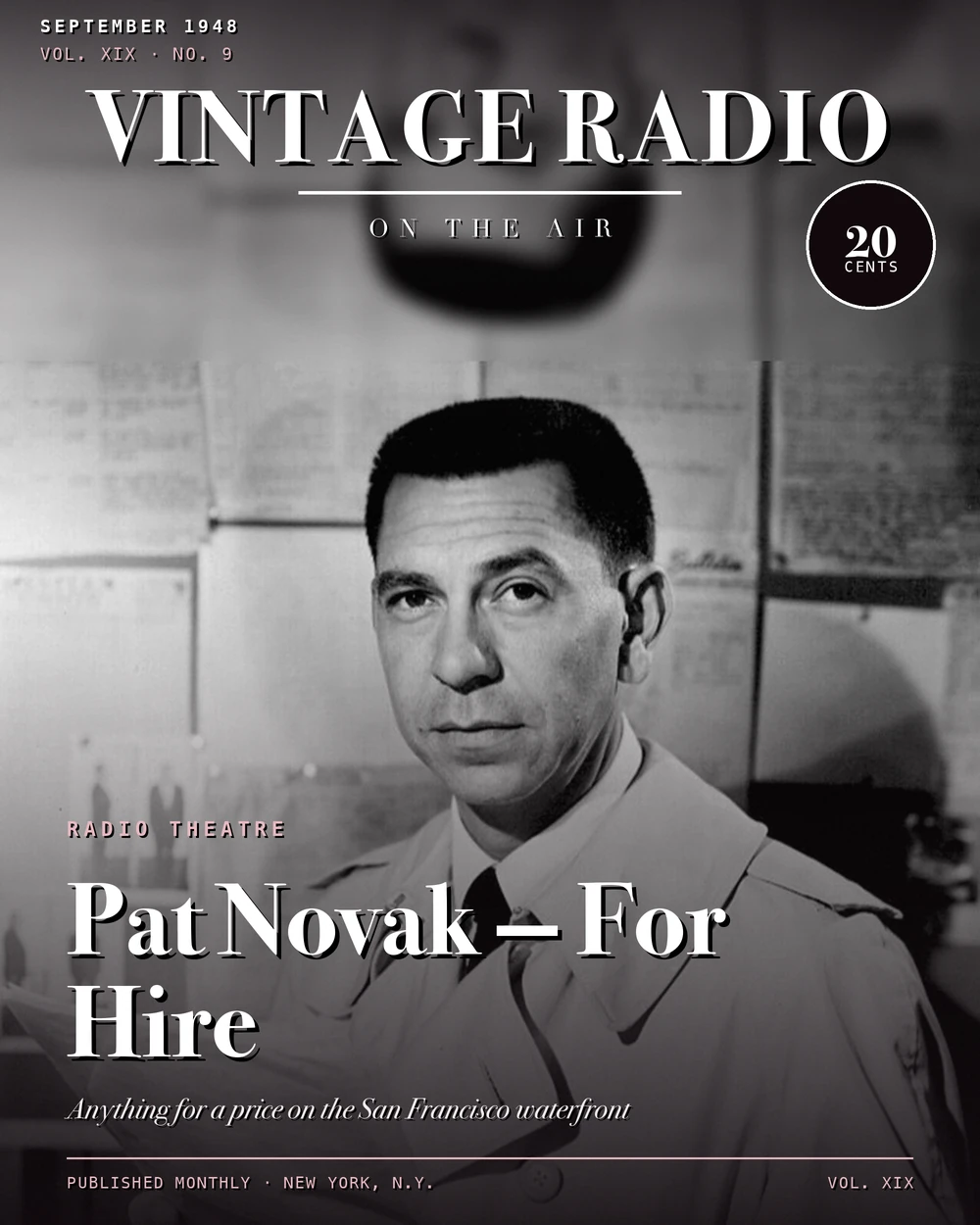 Pat Novak - For Hire